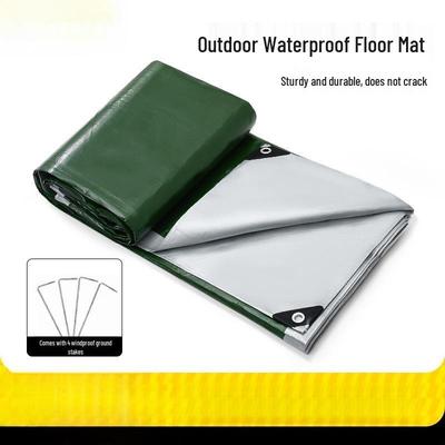 Outdoor Waterproof Picnic and Camping Mat: Moisture-Proof, Portable Ground Cloth for Tents