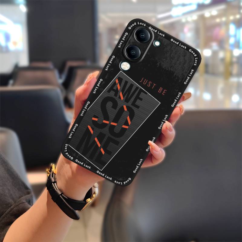 Anti-knock Cartoon Phone Case For VIVO Y04 4G/Y29S Graffiti Silicone Dirt-resistant Soft case Shockproof Full wrap TPU
