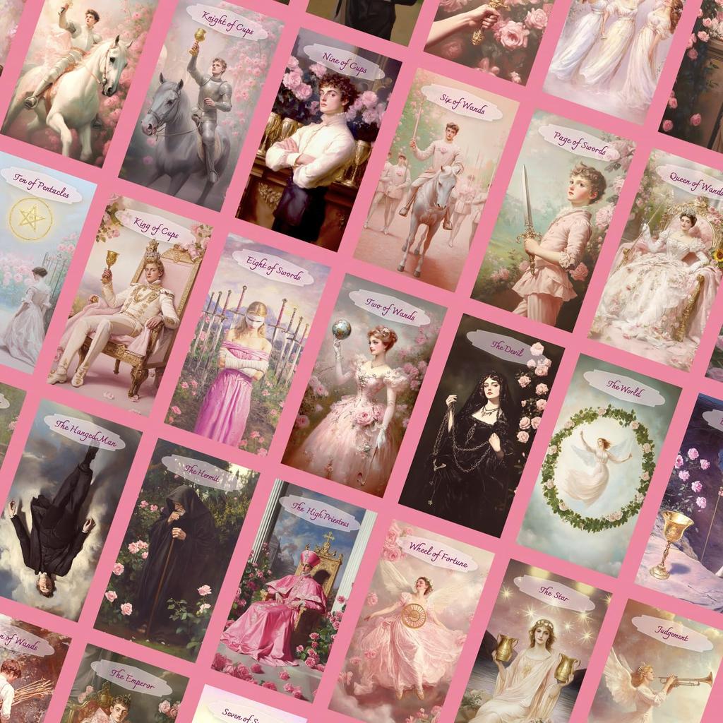 [Genuine] Victorianrose Tarot Card Victorian Rose Tarot Card [Tarot Card Oracle Card Lenormand Card]