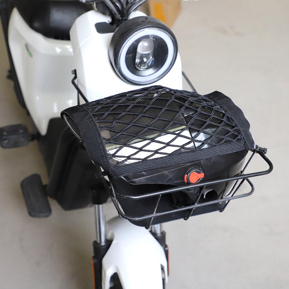 Motorcycle Helmet Storage Trunk Bag Motorcycle Luggage Net Hook Hold Bag Cargo Bike Scooter Mesh Fuel Tank Luggage Equipaje