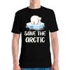 Rettet die arktischen Eisbären – Gefährdete Tiere – T-Shirt für Herren und Damen