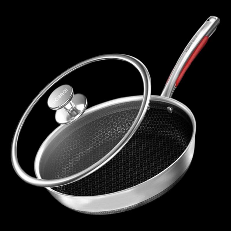 Kangbach Yuchu 316L Stainless Steel Deep Frying Pan