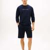 Tommy Hilfiger Logo Navy Blue Sweatshirt for Men