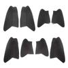 4pcs Microfiber Leather Door Panel Cover For Ford Focus  Car Interior Door Armrest Panel Skin Cover Trim
