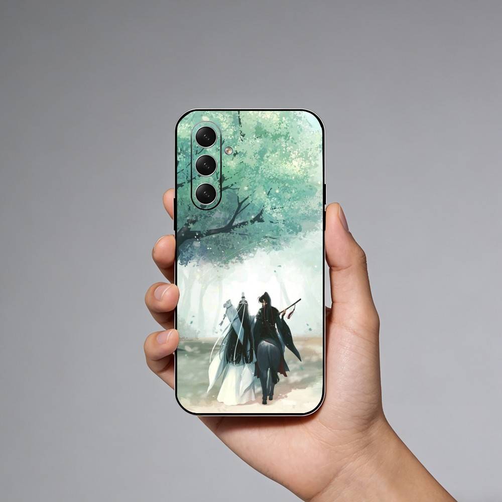 M-Mo Dao Zu Shi MDZS Anime Phone Case For Samsung Galaxy A73,21,22,32,71,53,52,51,80,5G Soft Black Cover