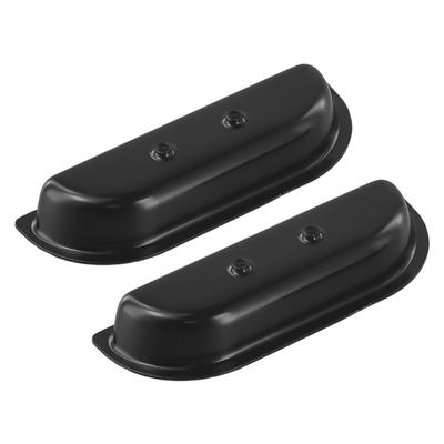 Arm Rest Cups 1x Metal Door Panel Accessories Black 1pair For F100 F350 Parts Replacement High Quality Hot Sale