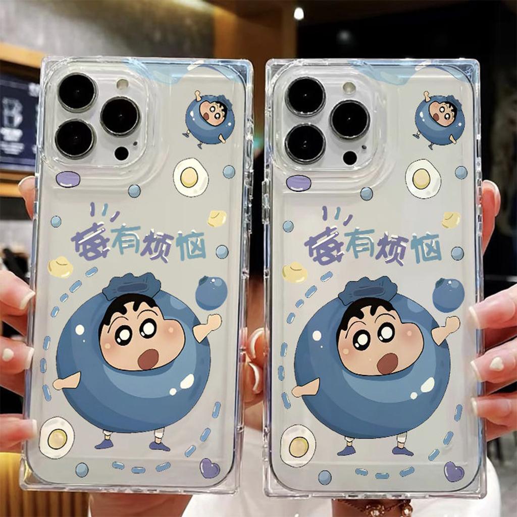 For IPhone16 for Apple Shell with Lanyard Ice Crystal Cube Transparent Skin-feel Frosted Airbag Anti-fall Shell Huaqiangbei