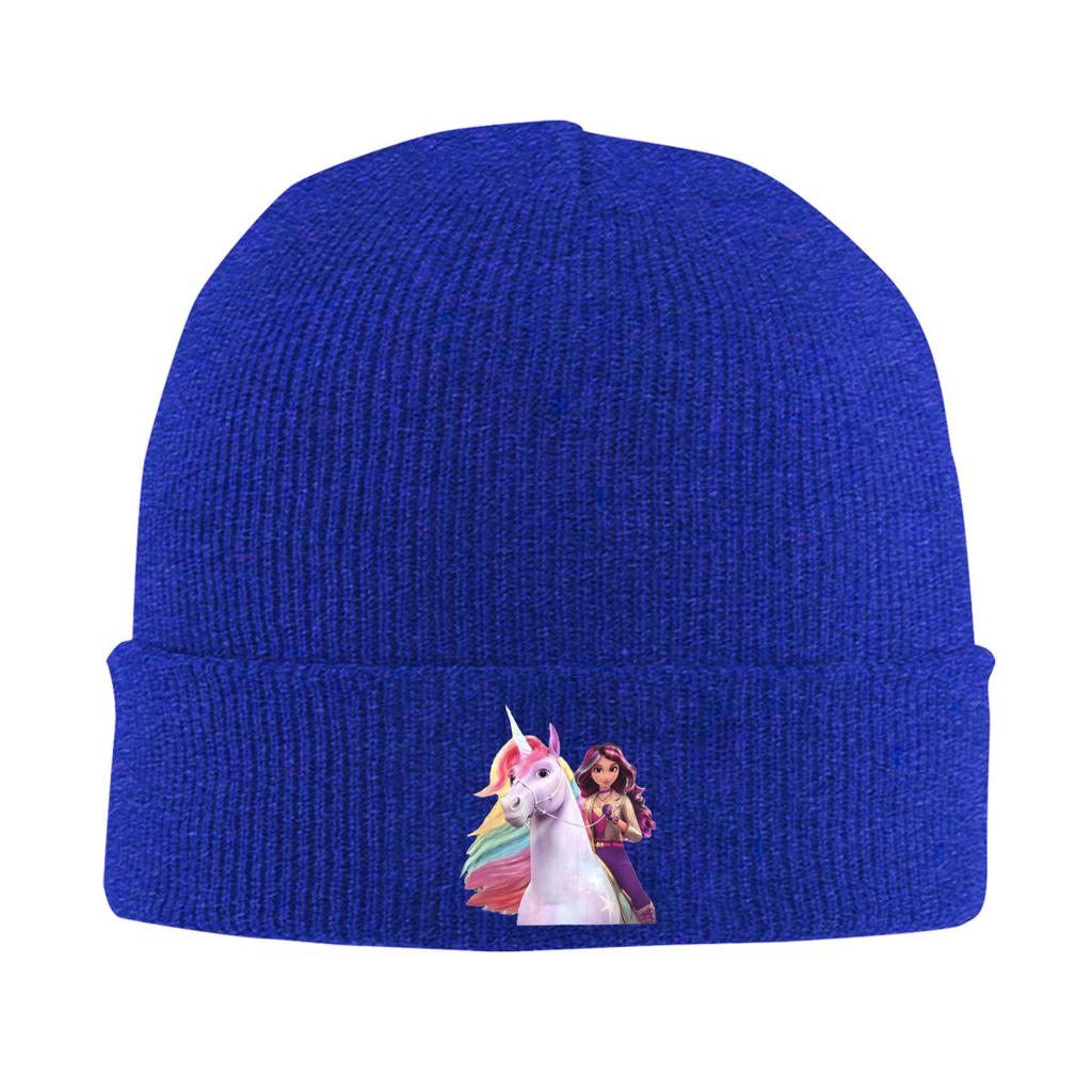 Unicorn Academy Sophia Wildstar Warm Knitted Cap Winter Knit Bonnet Hat Skullies Beanies Hip Hop Caps for Unisex