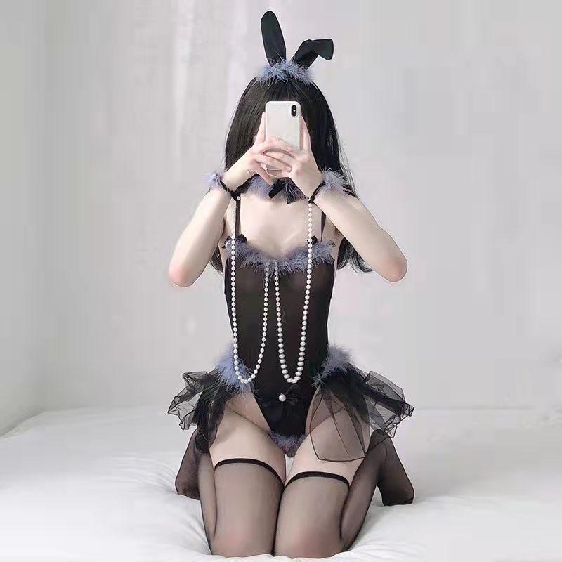 Lingerie Role-playing Costumes Exotic Accessories Sexy Cosplay Bbunny Girl Magic Sexy Costume Porn
