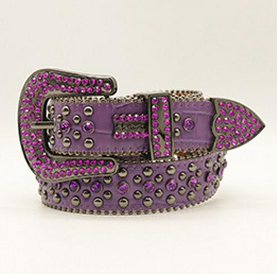 Unisex Rhinestone Belt: Personalized Hip-Hop Punk Style with Beads – Trendy European & American Fashion Waistband