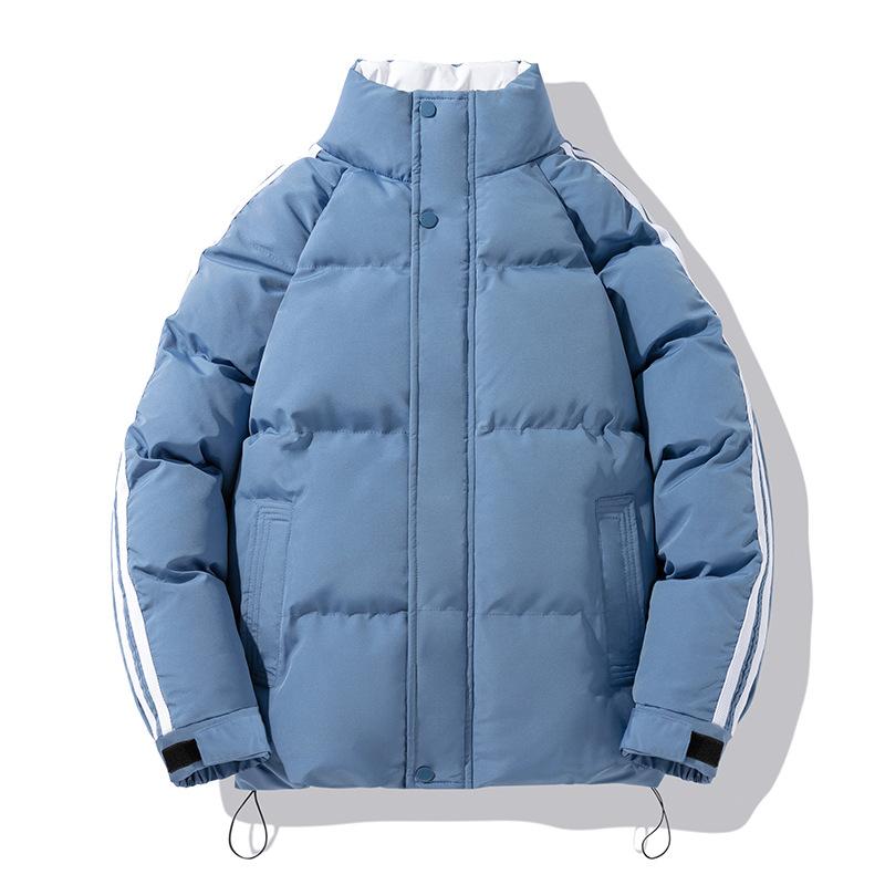 

Хлопковая куртка-стойка мужская зимняя утолщенная хлопковая одежда теплая и водонепроницаемая универсальные повседневные куртки модная хлопковая одежда 4XL