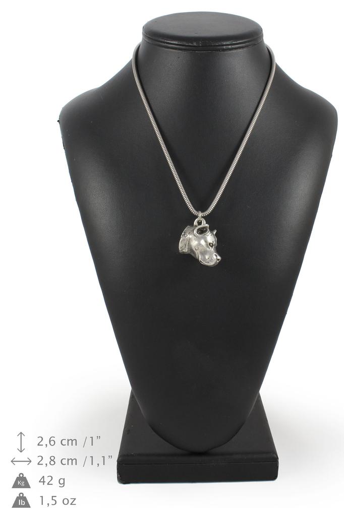 American Staffordshire Terrier, Amstaff - Dog Necklace, Unique Jewellery for the Dog Fan, Unique Adder Pendant by Art-Dog Brand