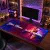 Tappetino per Mouse Grande Personalizzato Lamine Yamal, Stampa Testo Nome Personalizzato, Tappetino da Scrivania Antiscivolo con Logo Calcio, Regalo per Gamer