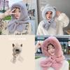 Fleece Hat And Scarf Combo For Women Windproof And Insulated Winter Wear