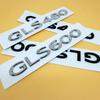 New Chrome Black GLS480 GLS600 V12 Letters Emblem for Mercedes Benz Maybach Car Fender Trunk Rear X167 Logo Sticker Accessories
