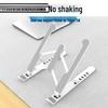 Adjustable Portable Laptop Stand Cooling Bracket and Tablet Riser