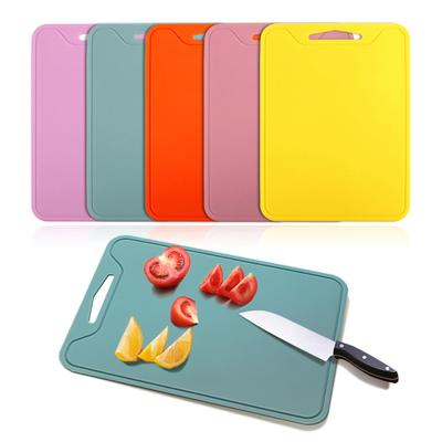 Silikonová podložka na krájecí prkénko Skládací oboustranná podložka na krájení zeleniny Neklouzavá drážka na odkapávání Kempingové podložky
