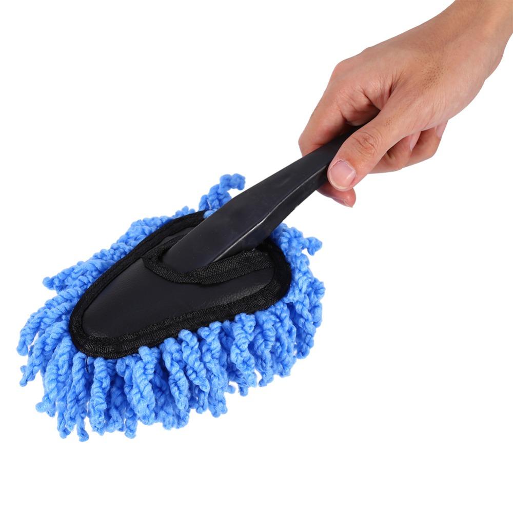 2pcs Scratch Free Car Dash Duster Brush Super Soft Microfiber Car Cleaning Tool Kitchen