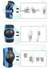 Professional Kids and Adults Indoor Outdoor Sports Elbow Knee Pads,Skateboard Bicycle Motorcycle Protective Gear