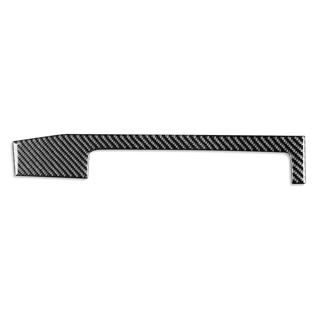 For BMW E46 1998-2005 Carbon Fiber Trument Central Center Panel Trim Strip Car Interior Accessories Decorative Stickers