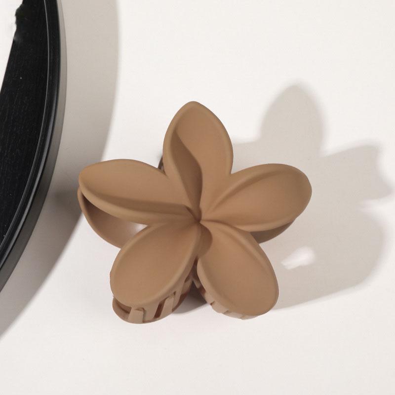 8CM Boho Flower Hair Clip for Women Hawaiian Gradient hairclip Bohemia Flower Hairpin Vacation Hair Claw Clip Sweet Barrettes
