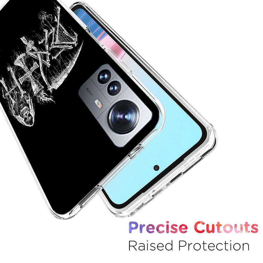 Metal Band D-Death Phone Case For Redmi Note 13 Pro Plus 14 Pro+ 12S 12 11S 11T 11E 11 10S 10 9S 9 Xiaomi Capa TPU