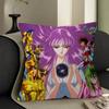 Japanese Hot Anime S-Saint Seiya Cushion Cover Decorative Pillow Sofa Home Decor Case Pillow Cases