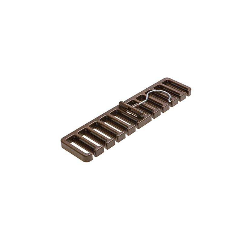 Tie Belt Hanger Wardrobe Closet Belts Scarf Hanging Organizer Rotating 10 Card Slots Storage Holder Rack Hook Bedroom Home Items
