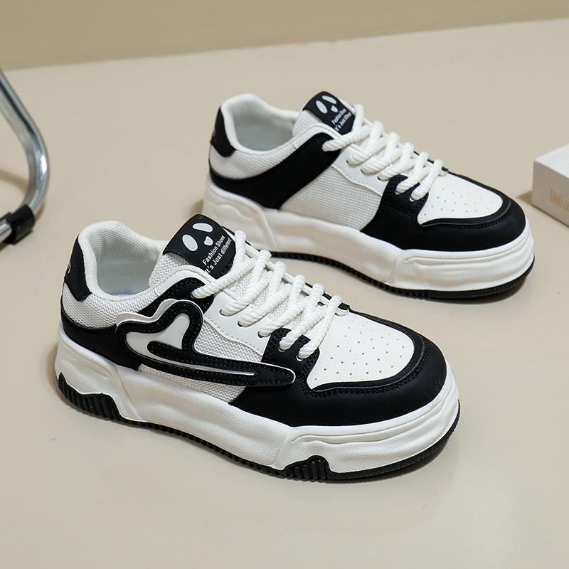 White Shoes for Women  Spring New Student Korean Style Ins Trendy Versatile Platform Shoes Spring and Autumn Casual Shoes Kt2606