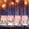 Snowflake Snack Packing Bag Santa Claus Christmas Paper Packaging Bag  Party Favors Decor