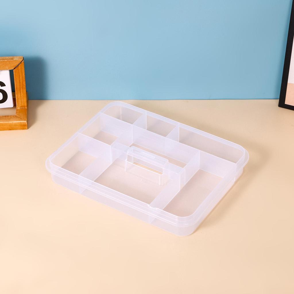 Extra Large Double-Layer Handheld Medicine and First Aid Storage Box