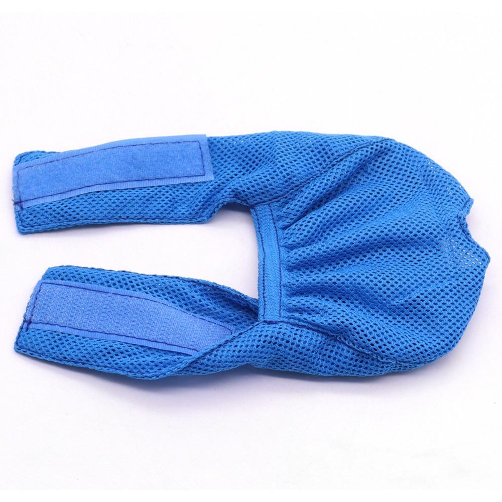 Breathable Cat Muzzle Mesh Cat Mouth Guard Muzzle New Anti Bite Muzzles  Kitten Bathing Bag