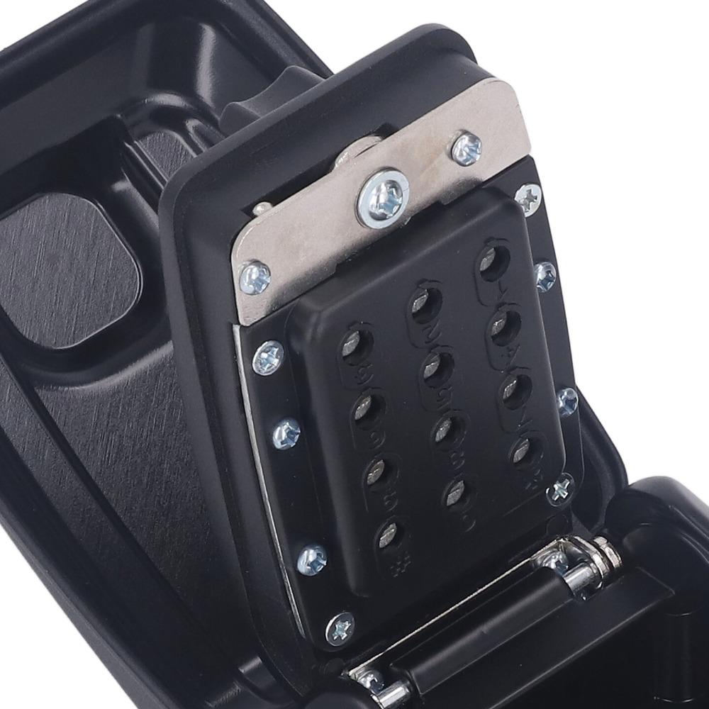 Wall Mounted Combination Key Box Resettable Code Security Lockbox Key Lock Box  Home Use