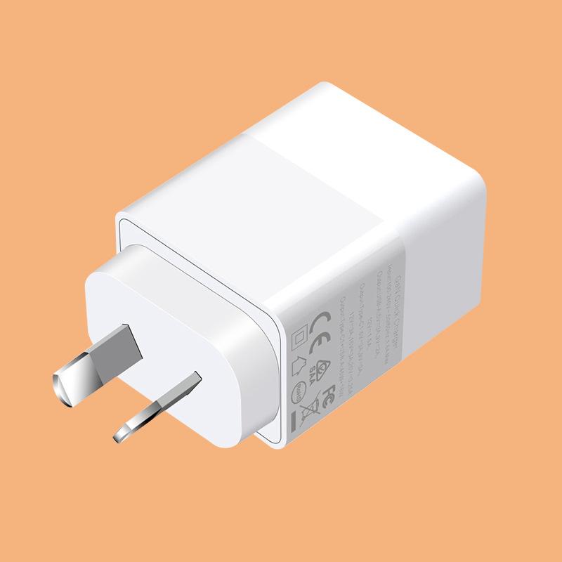 SAA Australian PD45W Charger C25W+A18W Intelligent Distribution Fast Charging RCM Certification PPS Multi-Protocol Fast Charging