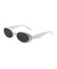 MAISON MASTER Gost Sunglasses White Black