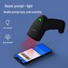 Deli 1D Barcode Scanner - Wired USB Red Light Scanner