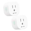 2 Pack Us/ca Version Matter Smart Mini Wi-fi Plug Smart Socket Outlet Support Apple Homekit Google Home Smartthings Alexa