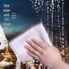 Lint-Free Fish Scale Glass Cloth: Absorbent, Streak-Free, Kitchen-Ready, and Non-Staining Towel.