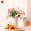 Artificial Morning Glory Bunch Reusable Faux Flowers Bundle Realistic Fake Morning Glory Blooms