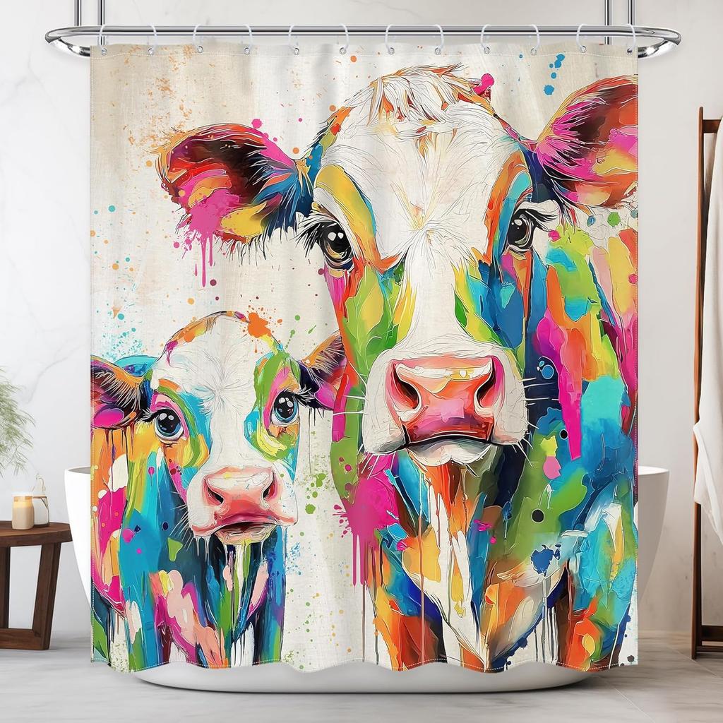 Funny Dachshund Dogs Shower Curtain Kids Boys Inspirational Motivational Quotes Shower Curtain Bathroom Set Cute Animal Puppy