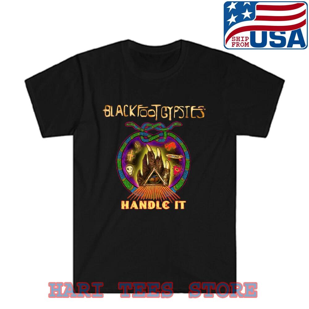 Blackfoot Gypsies Handle It Men s Black Size S to 5XL S