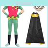 Costum Anime Teen Titan Robin Pentru Băieți Salopetă Perfectă pentru Cosplay de Supererou**