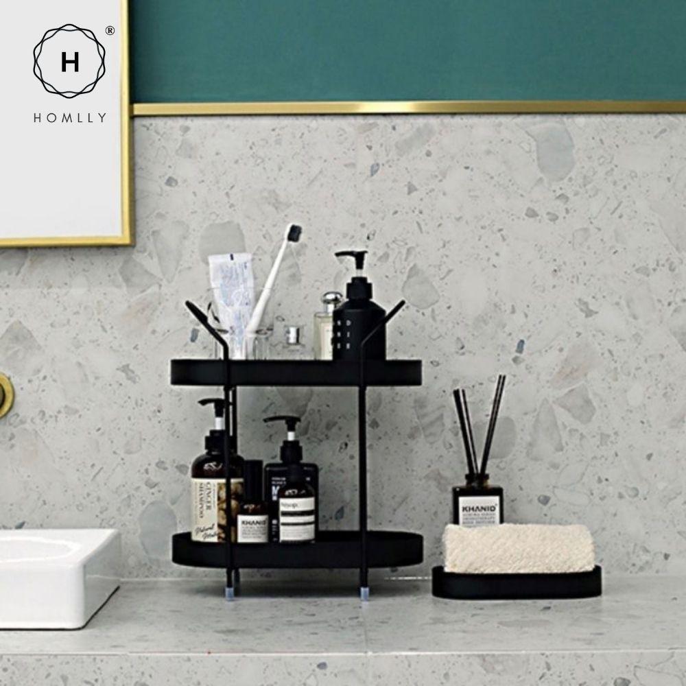 Homlly Stucco Table Display Vanity Keys Tray