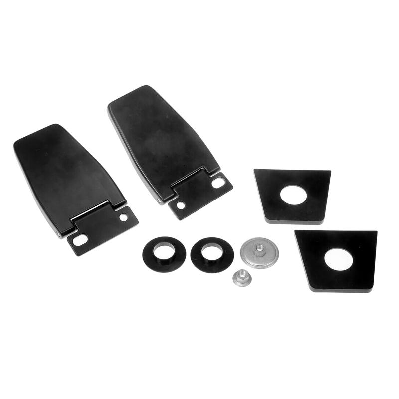 

1 пара автомобильных задних подъемных ворот, оконных стеклянных петель, пригодных для Jeep Wrangler YJ TJ LJ 1987-1995 чёрный