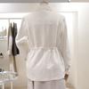 Z252MSF017 Linen Blend Work Jacket
