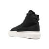 Y-3 Nizza Hand-Painted Canvas Sneakers Durable High-Top Skate Shoes Unisex Sneakers Black IF7791