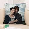 Pillow Case Plush Fabric Soft Double Sided Print TV Series O-Outlander Sofa Cushion Cover Throw Pillow Covers