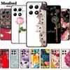 Für Xiaomi 17 3D Hülle Geprägte Blüten Funda Reliefblumen Coque Silikon Weiche Rückseite Handyhülle Für Xiaomi17 pro max TPU Para
