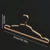 10/5pcs Smooth durable metal shirt dress hanger, lightweight and sturdy metal rack for jacket pants casual pants