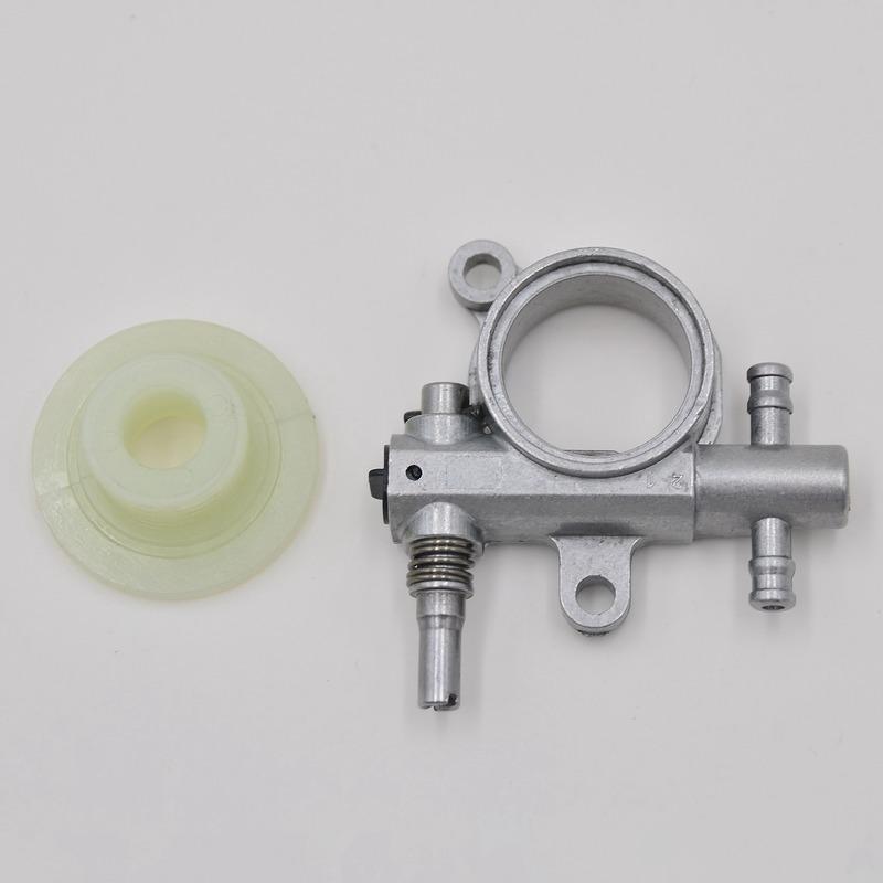 A77T-20Set 2500/3800 Chainsaw Spare Parts Chainsaw Oil Pump With Worm Drive Gear Fit For Chain Saw 25CC/38CC